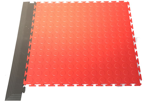 Suremat Circle Stud PVC Interlocking Tiles