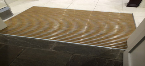 Surewalk Thrugaurd matwell entrance matting system Coir infils